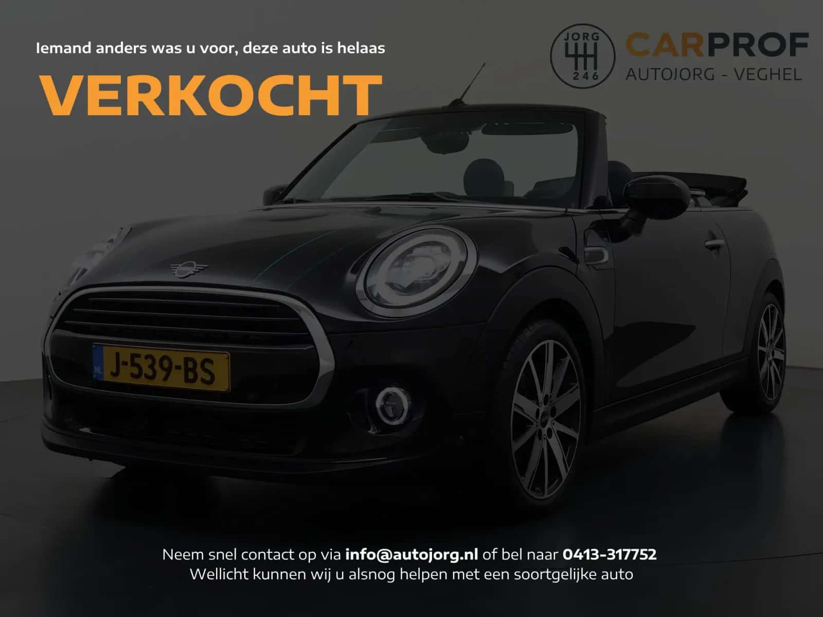 MINI Cabrio (2020) — foto 1