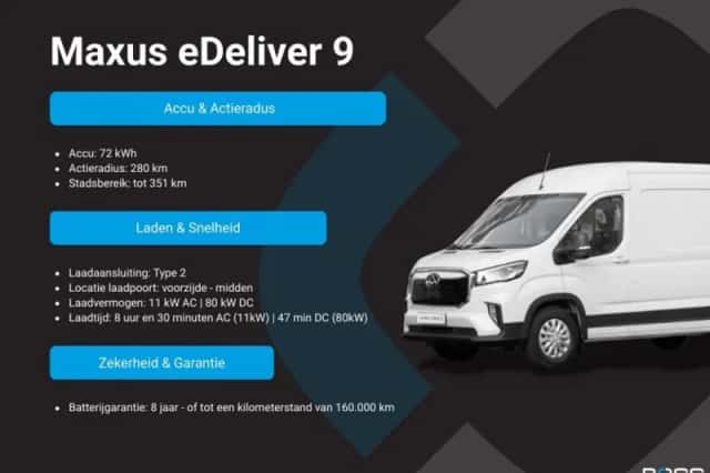 Maxus eDeliver9 (2023) thumbnail 2