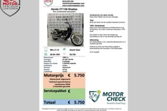 Honda VT (1997) thumbnail 3