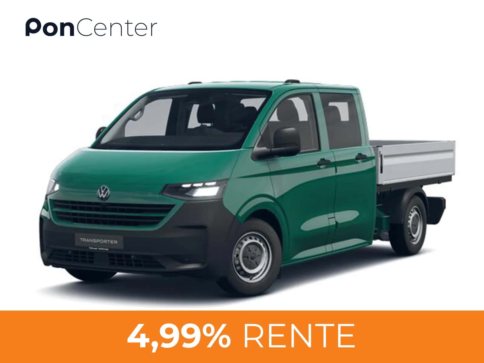 VW-Bedrijfswagens E-Transporter Pickup (2026) — foto 1
