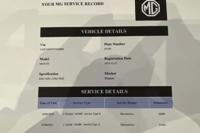 MG MG5 (2023) thumbnail 2