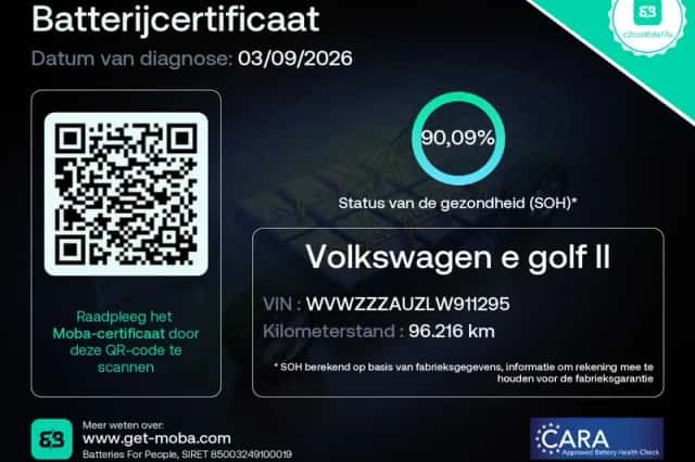 Volkswagen E-Golf (2020) thumbnail 5