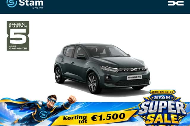 Dacia Sandero (2026) thumbnail 1