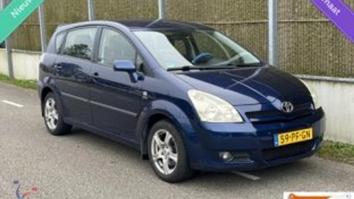 Toyota Corolla verso 1.8 Vvt-i Sol 7p. Nap/automaat/nwe Apk — foto 1