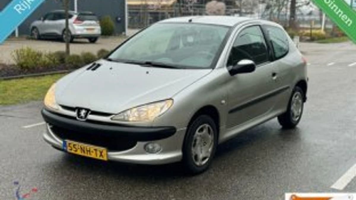Peugeot 206 1.4 Gentry Nap/lage Km Stand/nwe Banden — foto 1