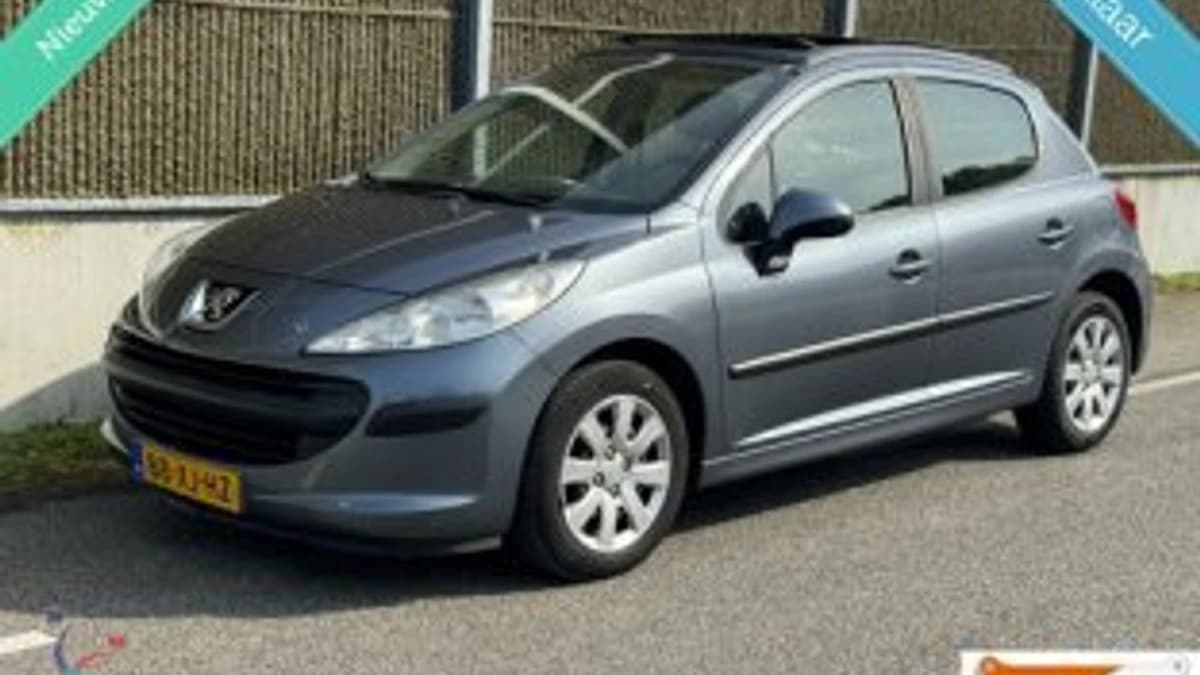 Peugeot 207 1.4-16v Xs Pack Nap/pano/nwe Apk/airco — foto 1