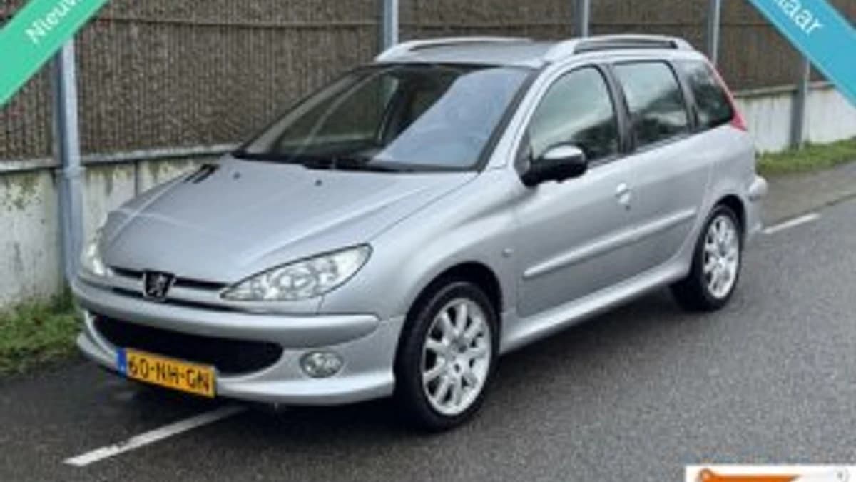 Peugeot 206 Sw 1.6-16v Quiksilver Nap/nwe Koppeling/nwe Apk/airco — foto 1
