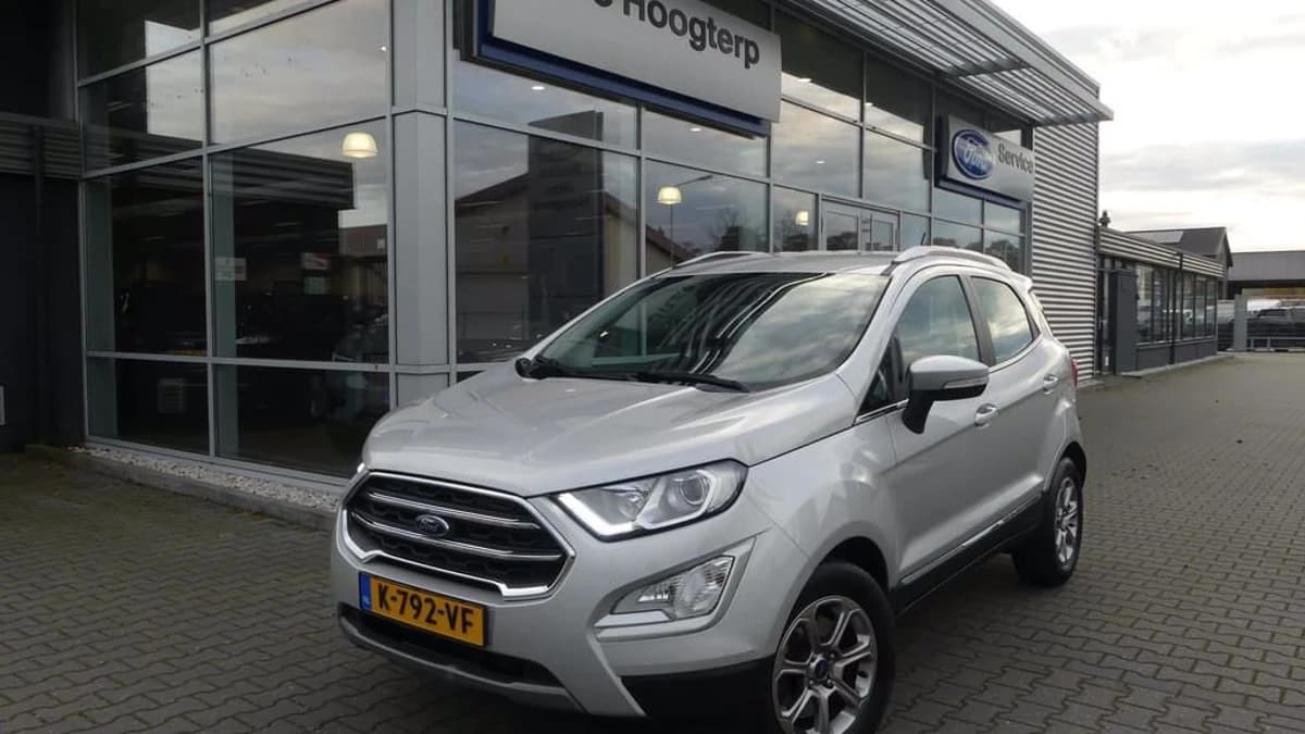 Ford Ecosport 1.0 EcoBoost Titanium Moondust Silver C/c Med Solid — foto 1