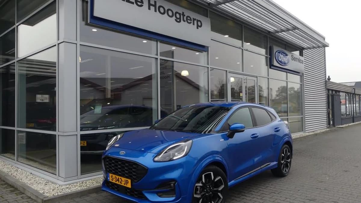 Ford Puma 1.0 EcoBoost Hybrid ST-Line X Desert Island Blue — foto 1