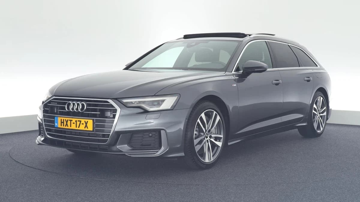 Audi A6 Avant 50 TFSI e 299pk Quattro S Edition Trekhaak Camera B&O Panoramadak Matrix Led Virtual Cockpit Navigatie S-Line — foto 1