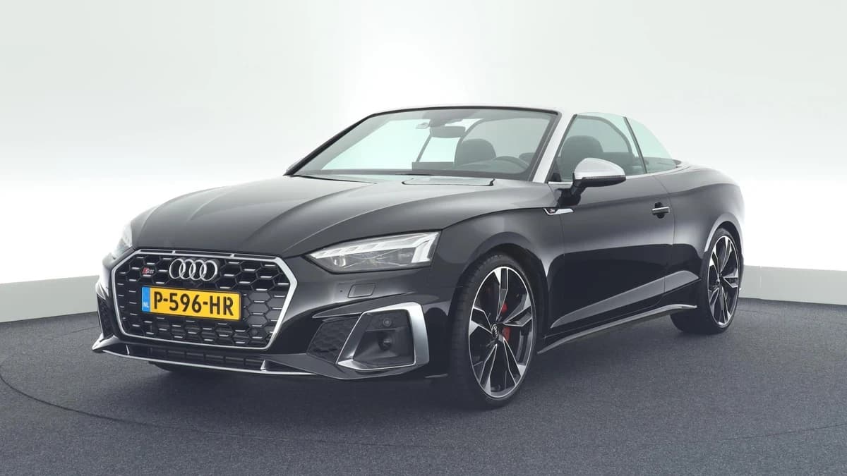 Audi S5 Cabriolet 3.0 TFSI 354pk quattro Nekverwarming Laser Led Head-Up B&O Memory Keyless Virtual Cockpit Navigatie — foto 1