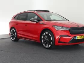 Škoda Enyaq iV 80 Sportline 204pk SOH 94% Camera Stoelverwarming Memory Keyless Navigatie Panoramadak thumbnail 12