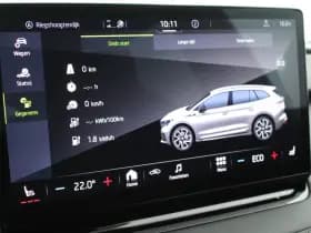 Škoda Enyaq iV 80 Sportline 204pk SOH 94% Camera Stoelverwarming Memory Keyless Navigatie Panoramadak thumbnail 34