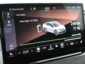 Škoda ENYAQ Coupé iV 80 RS 299pk SOH 90% Panoramadak Warmtepomp Memory Stoelverwarming Keyless Navigatie thumbnail 39