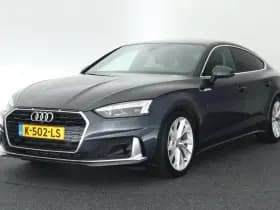 Audi A5 Sportback 35 TFSI 150pk S-Tronic Business Edition Leder Memory Stoelverwarming 360Camera Virtual Cockpit Navigatie