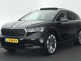 Škoda Enyaq iV 80 204pk Comfort SOH 91% Warmtepomp Leder Panoramadak Keyless Matrix-LED Stoelverwarming