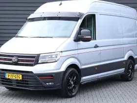 Volkswagen Crafter 35 2.0 TDI 140pk DSG L3H3 Exclusive Trekhaak Camera Leder Led Sidebars Zonneklep Navigatie Bijrijdersbank