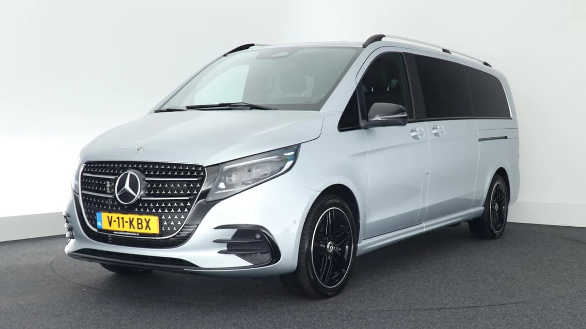 Mercedes-Benz V-Klasse 300d 237pk XXL L3 Exclusive AMG-Line 2x Elek. Schuifdeur 360Camera Leder Stoelventilatie Memory Burmester — foto 1