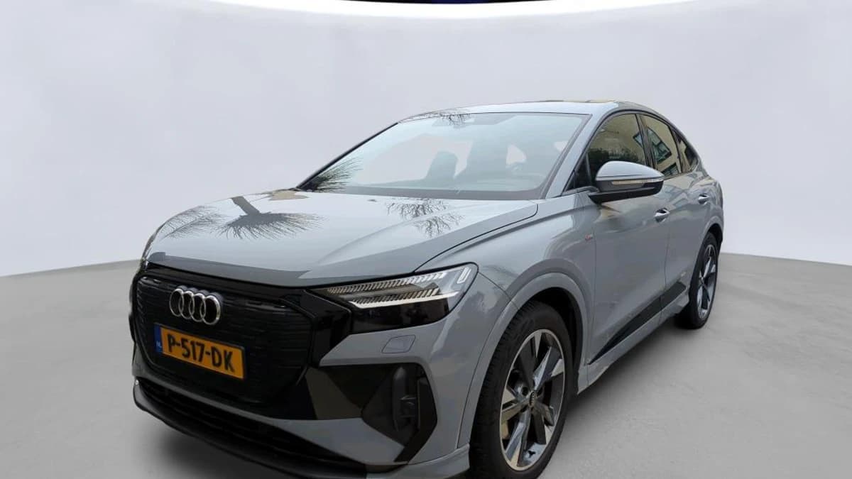 Audi Q4 Sportback e-tron 40 S edition 77 kWh Leder Memory Stoelverwarming Camera — foto 1