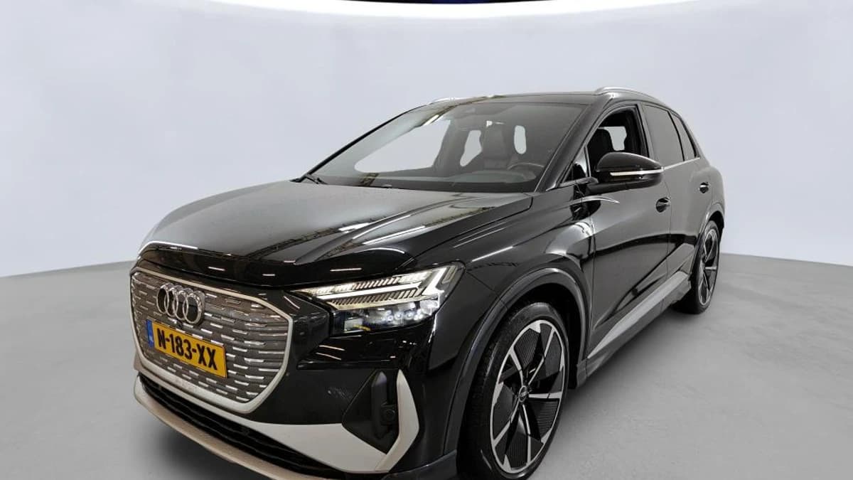 Audi Q4 e-tron 50 quattro 299pk Launch S Competition 77 kWh SOH 88% Panoramadak Sonos HUD Camera Keyless Leder — foto 1