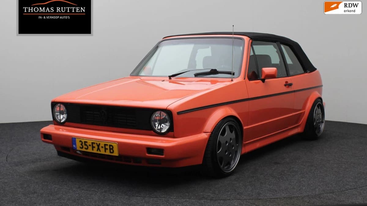 Volkswagen Golf Cabriolet 1.8 — foto 1