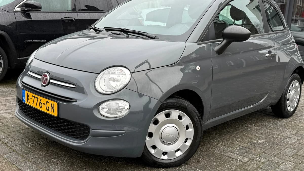 Fiat 500 1.0 Hybrid Pop, Cruise control,Airco,Dimlichten automatisch,Bluetooth telefoonvoorbereiding — foto 1
