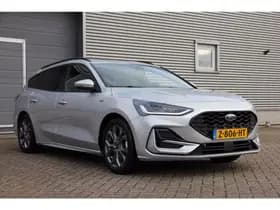 Ford Focus Wagon 1.0 EcoBoost 125pk ST Line | Dealer onderhouden | Adaptive Cruise | Winter Pack Moondust Silver thumbnail 3