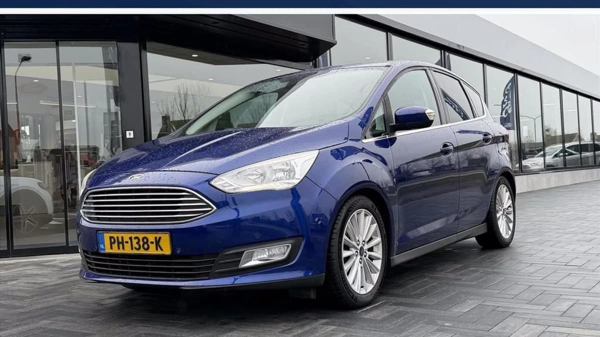 Ford C-max 125pk Titanium 'Deep Impact Blue' Privacy Glass | Trekhaak | Family Pack | SYNC 3 Deep Impact — foto 1