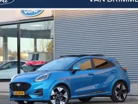 Ford Puma 1.0i Ecoboost Hybrid 125pk ST-Line X | B&O Audio | Driver Assistance Pack | Winterpack Digital Aqua Blue