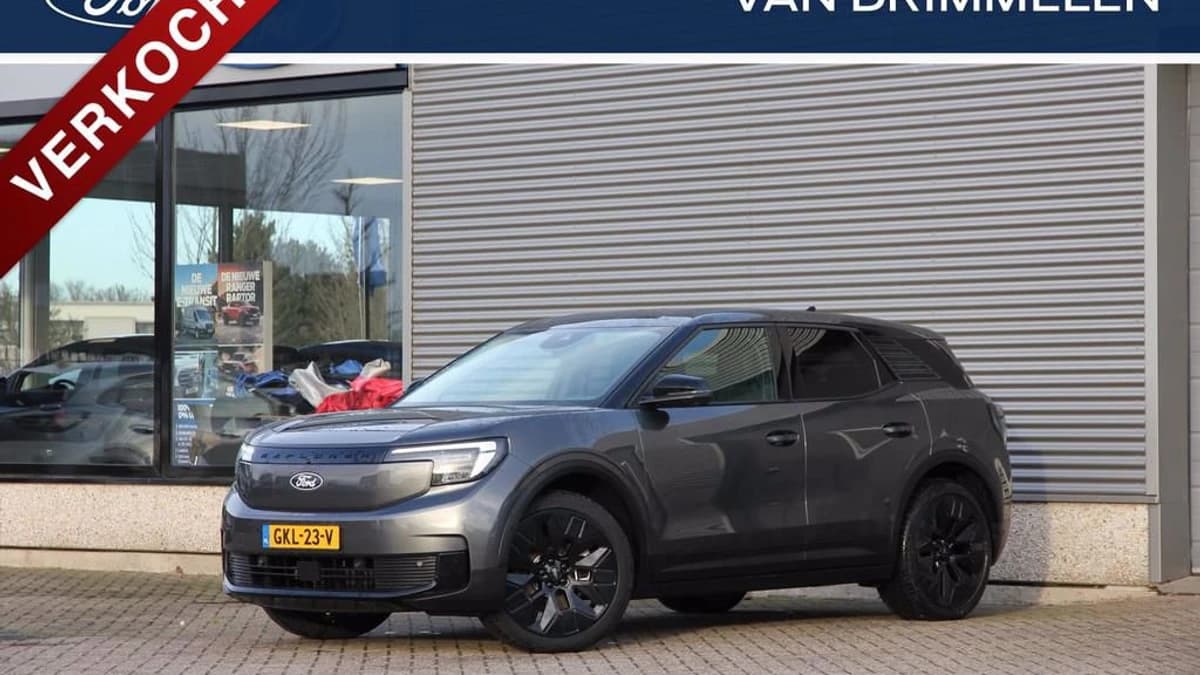 Ford Explorer 79 kWh 340pk AWD Premium 'Black Edition' | AGR stoelen | Trekhaak | Origineel Nederlands | Magnetic Grey — foto 1