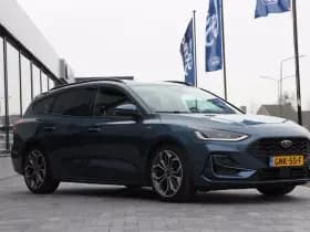 Ford Focus Wagon 1.0 EcoBoost Hybrid 155pk Powershift ST-Line X I 18"I blauw thumbnail 3