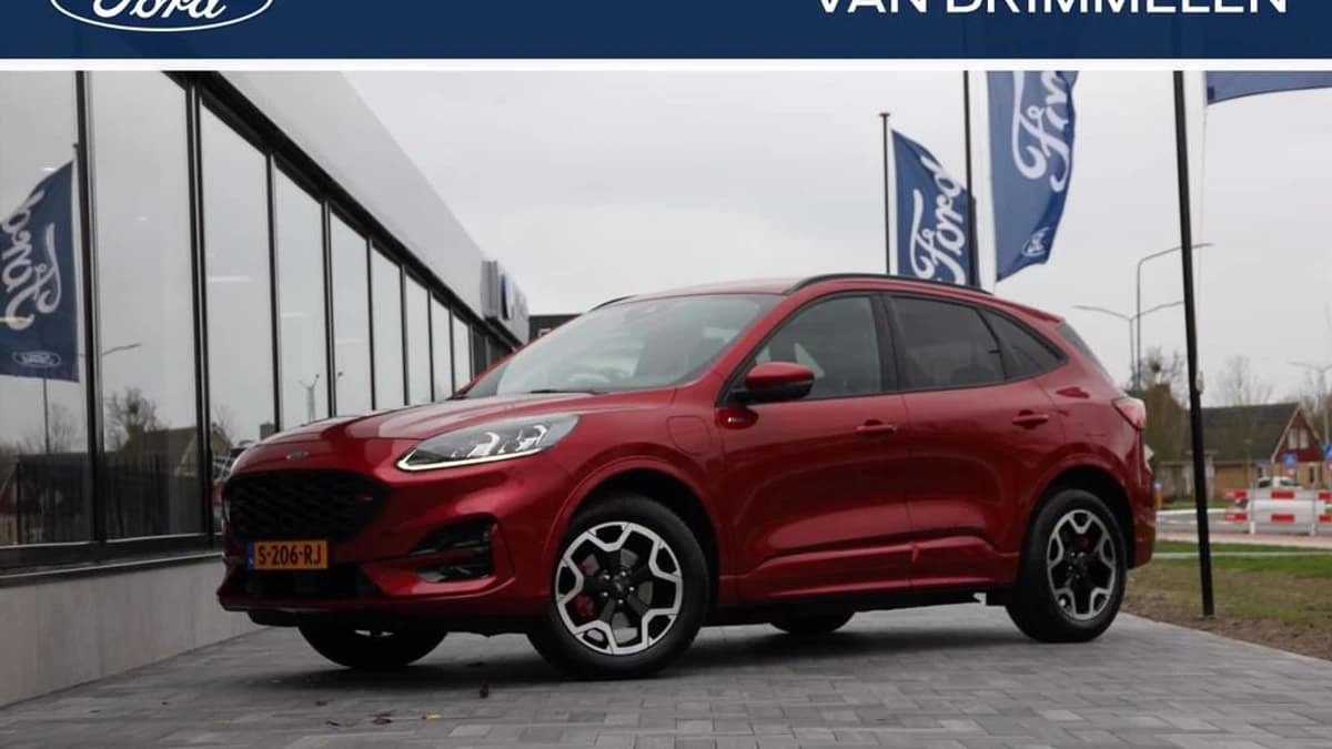 Ford Kuga 2.5 PHEV e-CVT 225pk ST-Line X I Trekhaak I NL auto Lucid Red — foto 1