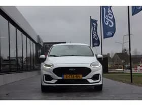 Ford Fiesta 1.0 EcoBoost Hybrid 125pk ST-Line X | Winterpack | Dealer onderhouden Frozen White thumbnail 2