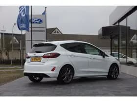 Ford Fiesta 1.0 EcoBoost Hybrid 125pk ST-Line X | Winterpack | Dealer onderhouden Frozen White thumbnail 4