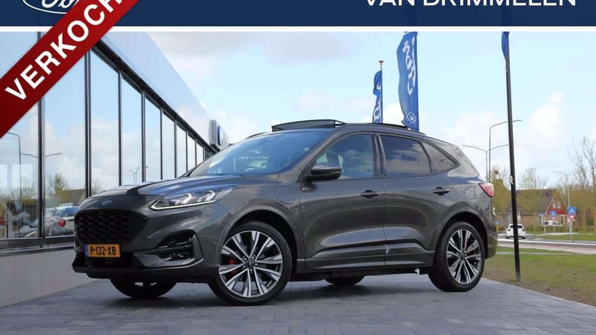 Ford Kuga 2.5 PHEV e-CVT 225pk grijs — foto 1