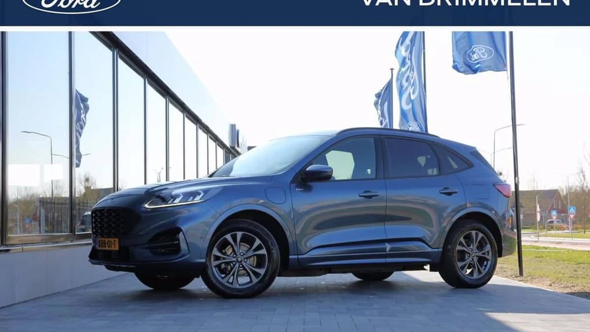 Ford Kuga 2.5 PHEV e-CVT 225pk blauw — foto 1