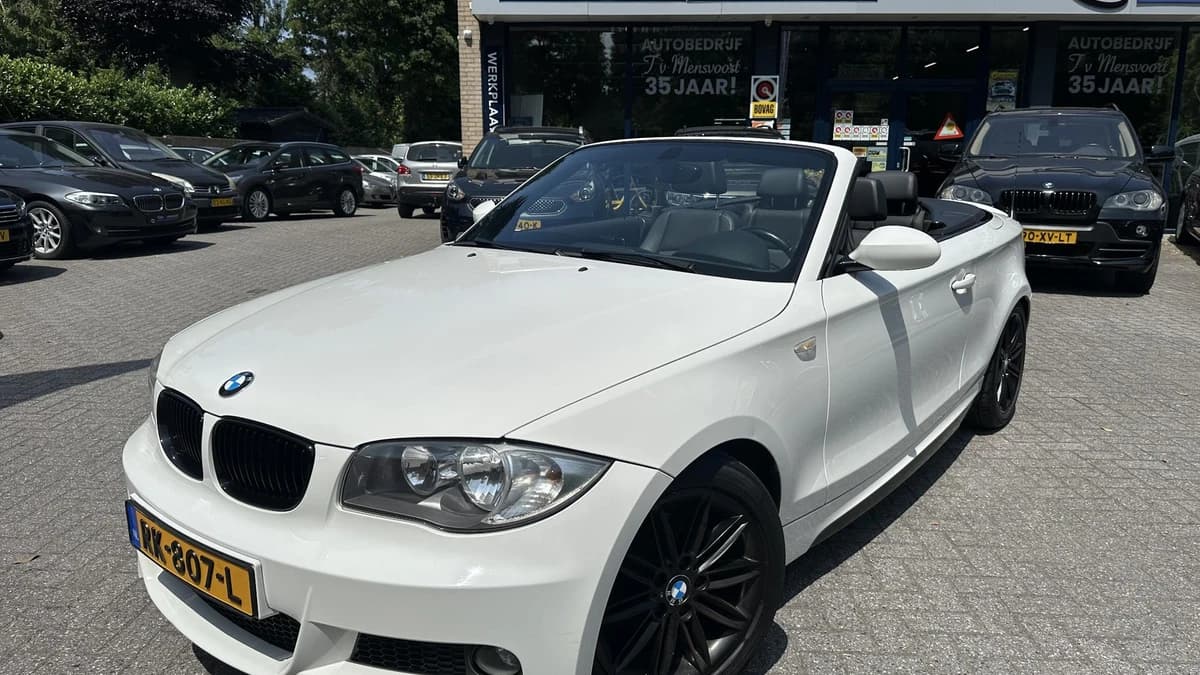 BMW 1-serie Cabrio Cabrio 118i 2.0i M-Pakket — foto 1