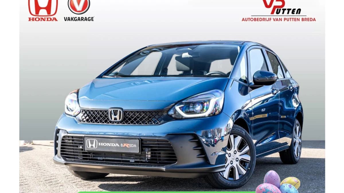 Honda Jazz 1.5 Full Hybrid Elegance automaat | 8 jaar garantie | Seabed Blue Pearl | Stoelverwarming | Navigatie | Adaptieve cruisecontrol — foto 1