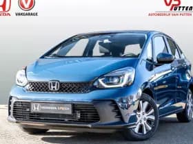 Honda Jazz 1.5 Full Hybrid Elegance automaat | 8 jaar garantie | Seabed Blue Pearl | Stoelverwarming | Navigatie | Adaptieve cruisecontrol