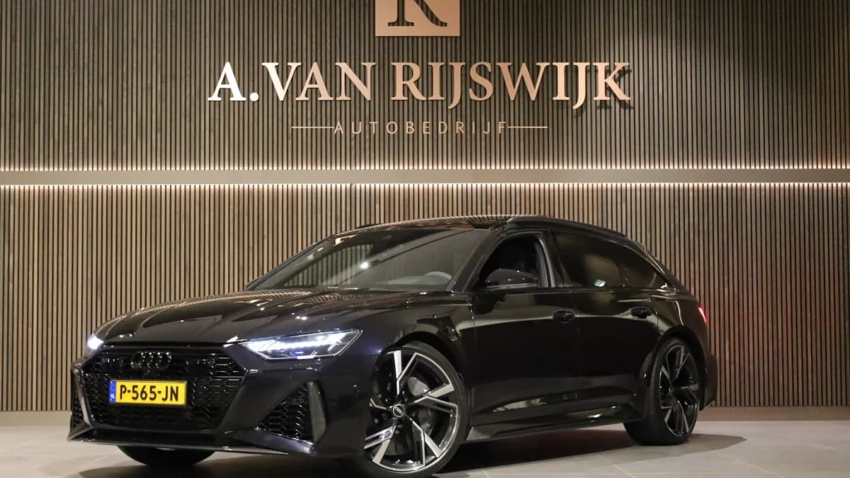 Audi RS6 4 0 tfsi quattro pano laser ceramic 4 ws adaptive softclose sport uitlaat fabrieksgarantie — foto 1