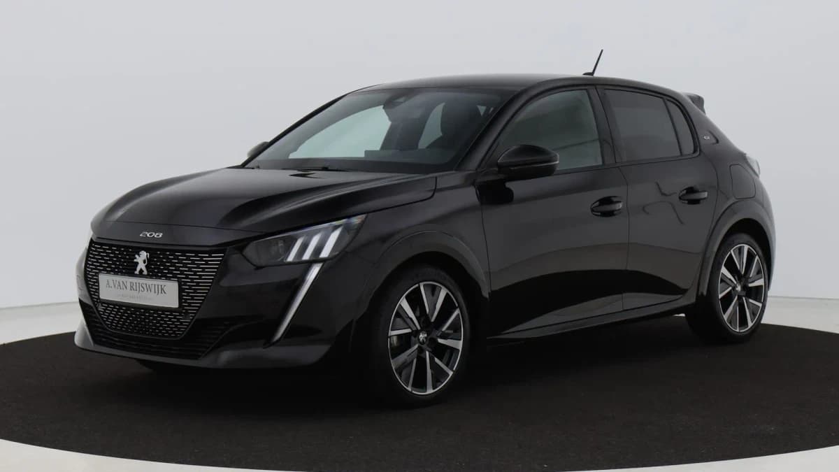 Peugeot 208 1 2 puretech 100 pk automaat gt line camera carplay — foto 1