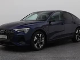 Audi E-tron tron sportback 50 quattro s edition 71 kwh camera keyless luchtvering stoelverwarming