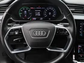 Audi E-tron tron sportback 50 quattro s edition 71 kwh camera keyless luchtvering stoelverwarming thumbnail 15