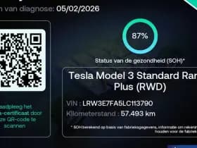 Tesla Model 3 standard rwd plus 60 kwh pano keyless autopilot stoel stuur verw trekhaak thumbnail 4