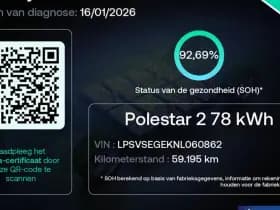 Polestar 2 long range single motor 78 kwh camera keyless stoelverwarming trekhaak thumbnail 4