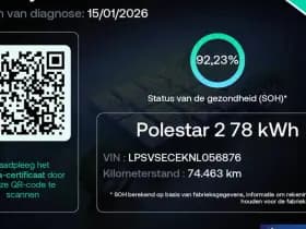 Polestar 2 standard range single motor 63kwh camera keyless stoelverwarming thumbnail 4