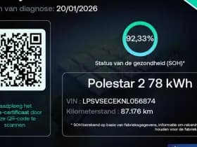 Polestar 2 standard range single motor 63kwh pano 360 h k stoel en stuurverw trekhaak thumbnail 4