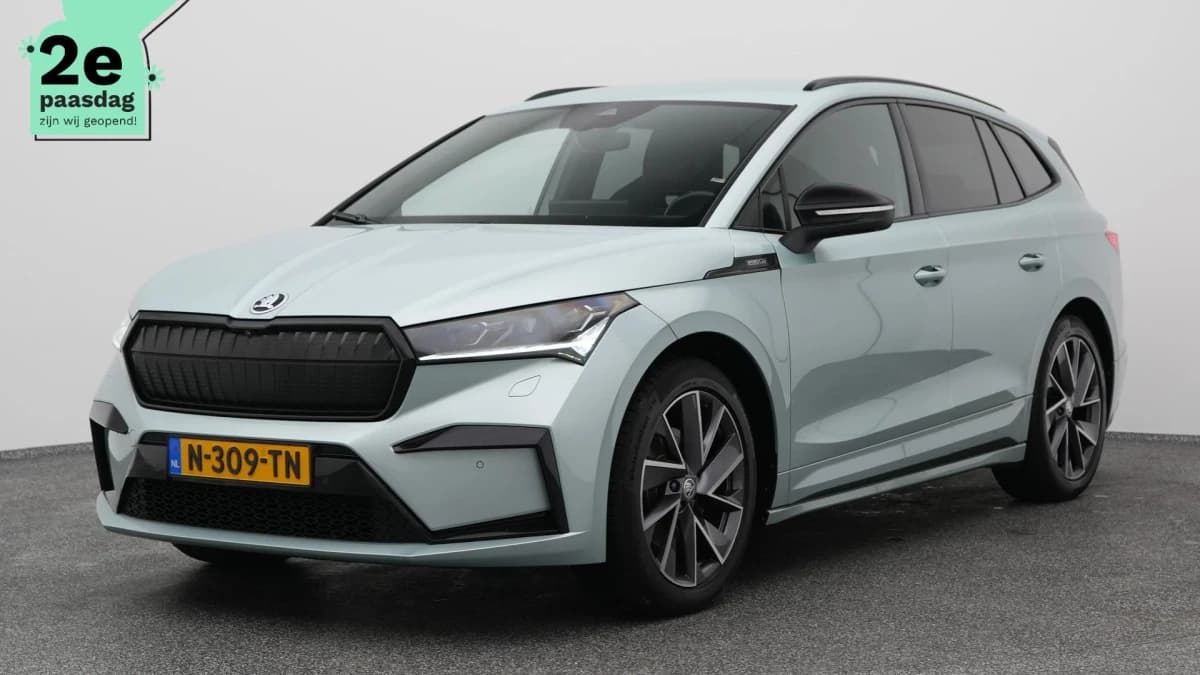 Škoda Enyaq iv 60 sportline 360 adaptive memory stuurverw — foto 1