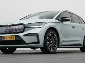 Škoda Enyaq iv 60 founders edition silver camera keyless stuurverw trekhaak thumbnail 16