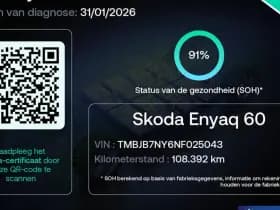 Škoda Enyaq iv 60 founders edition silver camera keyless stuurverw trekhaak thumbnail 4